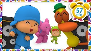 🎶 POCOYO ITALIANO Voglio Ballare con Te 57 min  VIDEO e CARTONI ANIMATI per bambini [upl. by Akeit]