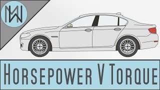 Torque vs Horsepower Explained [upl. by Eicak]