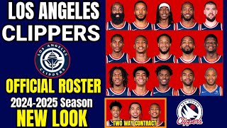 L A Clippers OFFICIAL Lineup 202425 NBA update [upl. by Nwahsem421]