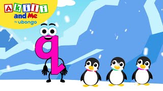 Learn Letter Q  The Alphabet with Akili  Cartoons for Preschoolers [upl. by Yeblehs]