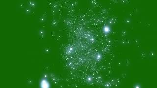 Green Screen particle stars Effects part 7 [upl. by Aikas]