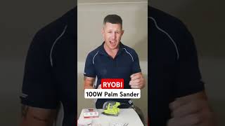 REVIEW  RYOBI 100W Palm Sander shorts [upl. by Datnow]