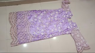 Net wali suit ki cutting and stitching [upl. by Tabber156]