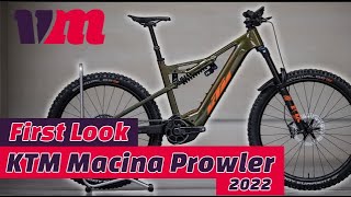 KTM Macina Prowler 2022 Vollgas EMTB mit bewährten Qualitäten und neuer Technik [upl. by Jervis327]