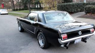 Mustang 1965 V8 289  perfect exhaust sound [upl. by Giuseppe]