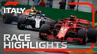 2018 Italian Grand Prix Race Highlights [upl. by Bekelja460]