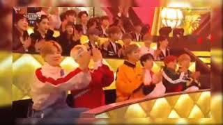 171231 BTS WINNER React to MAMAMOO performance 2017 MBC Gayo Daejaejun [upl. by Ronald]