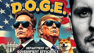 Elon Musk úředníkem  DOGE  Department of Government Efficiency [upl. by Bondie843]