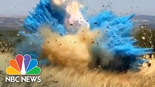 GenderReveal Stunt Sparked 47000Acre Wildfire That Did 8M In Damage  NBC News [upl. by Jeramie]