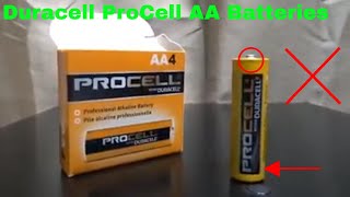 ✅ How To Use Duracell ProCell AA Batteries Review [upl. by Milurd]