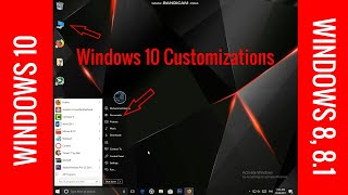 How to Make Your PC Desktop Look Cool and Better Windows 8 81 10 Customization [upl. by Zeta]