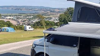 Minehead Camping and Caravan Club Site a short review [upl. by Anyahs401]