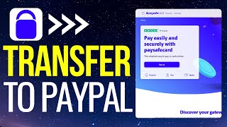 How to Transfer PaySafeCard to PayPal 2024 Update [upl. by Ardnassak]