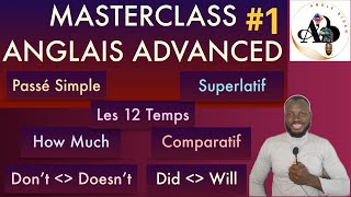 Leson 2130 Masterclass Anglais advanced Anvancé Aprann pale Anglais avanse grais [upl. by Atirat]