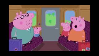 Roadman Peppa Pig and the Average sized train journey PART 2 MINUS 1 [upl. by Kcirdef]