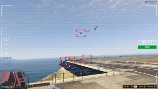 GTA Online  Terrorbyte Truck Quick Demo of the MultiLock Capability of the Turret Station [upl. by Idnym127]