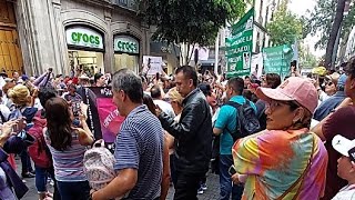 Mira el lleno total en el zócalo de la cdmx [upl. by Ihpen]