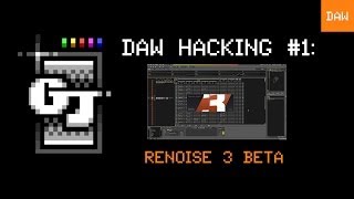 DAW Hacking 1  Renoise 3 Beta [upl. by Cyndie]