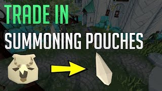 How to swap pouches amp scrolls for spirit shards in Runescape 3 [upl. by Onitrof]