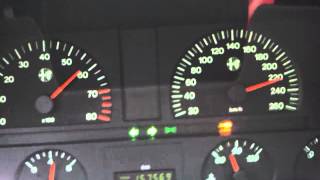 Alfa 164 V6 3L Turbo 60260Kmh [upl. by Dnalyram]