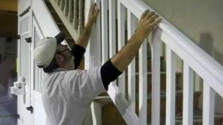 ASK SOUTHERN  Part 3 of 3  How to Install a Stair Rail Sys [upl. by Llen]