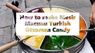 How to make Mesir Macunu Turkish Ottoman Candy [upl. by Deland]