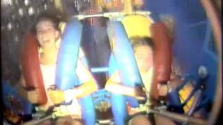 Haley and Willow Riding the Slingshot at Daytona Beach [upl. by Adnical]