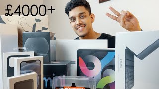 Unboxing  MASSIVE Apple Tech Haul [upl. by Anaib]