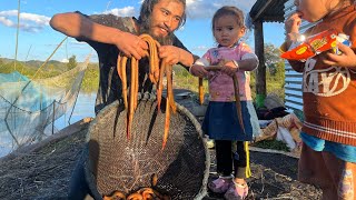 Fishing 🐟🐠 training with My Lovely Daughter [upl. by Namien]