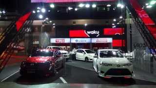 Toyota Vios quotTRD versionsquot 2nd Bangkok Intl Auto Salon [upl. by Brey159]