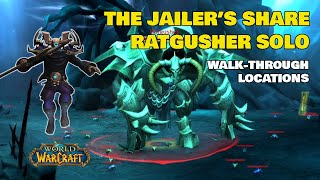 THE JAILERS SHARE  RATGUSHER SOLO  QUEST WOW  THE MAW [upl. by Teddie262]