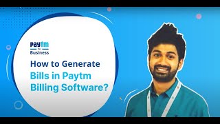 Restaurants amp QSRs  How to generate Bills amp manage online orders on Paytm Billing POS [upl. by Acimot]