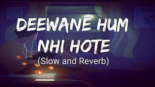 Deewane Hum Nahi Hote Slow and Reverb  Lofi  Hindi  Slow and Reverb songs  Lyrical Audio [upl. by Aserahs322]