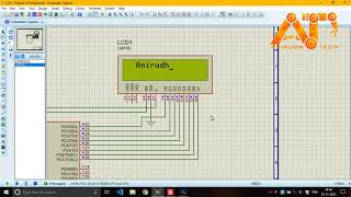 ATmega32 and LCD [upl. by Elocn226]