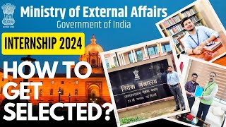 MEA INTERNSHIP 2024  HOW I GOT SELECTED  ALL DOUBTS CLEARED  FILL MEA APPLICATION FORM EASILY [upl. by Annmaria315]