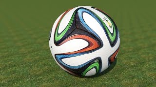 creating a Brazuca ball in cinema 4d R16 tutorial [upl. by Sharl]