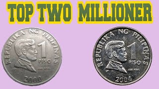 TOP ULTRA RARE TWO PISO WORTH A MILLION DOLLARS COULD MAKE YOU MILLIONER 😱money nft [upl. by Akitan]