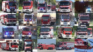 BEST OF 2023 COMPILATION PLAYLIST VIGILI DEL FUOCO  115  FIRE BRIGADES [upl. by Hefter]