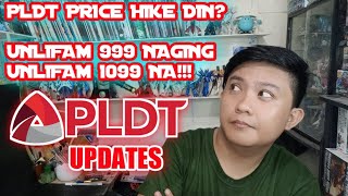 PLDT HOME PREPAID WIFI UPDATES UNLIFAM 999 NAGING UNLIFAM 1099 NA  PRICE HIKE PLDT [upl. by Zarger174]