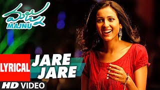 Majnu Songs  Jare Jare Lyrical Video  Nani  Anu Immanuel  Gopi Sunder [upl. by Tingley130]