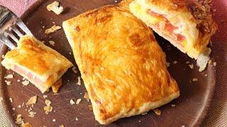 Empanadas de hoja relleno queso jamon [upl. by Ramso]