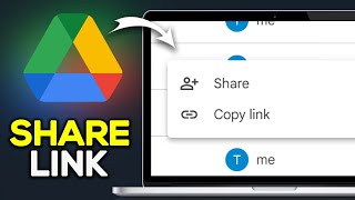 How To Share Google Drive Link 2024  Easy guide [upl. by Yeclek377]