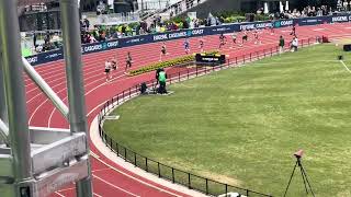 Prefontaine Classic 2024 Josh Kerr beats Jakob Ingebrigtsen in Bowerman Mile [upl. by Yerfoeg272]