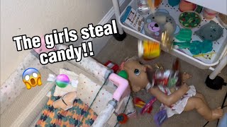 Madeline and Autumn steal candy 😱🍬 CRAZY [upl. by Mal]