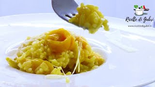 RISOTTO con CREMA DI PEPERONI GIALLI super cremoso ricetta veloce  RICETTE DI GABRI [upl. by Bette]