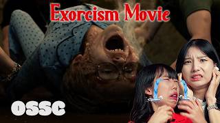 Korean Girls React To Exorcism Horror Films In The US And Korea  𝙊𝙎𝙎𝘾 [upl. by Nyrek]