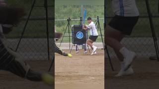 CRAZY Looking CURVEBALL Throw 😮 trentseverino [upl. by Imugem394]