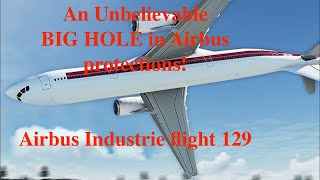 An Unbelievable BIG HOLE in Airbus protections Airbus Industrie flight 129 [upl. by Razaele46]