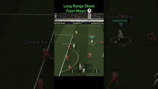 Messi 🐐 Magic ⚽️ Dribbles Past 2 Defenders amp Scores a Stunning LongRange Goal 🔥 eFootball PES [upl. by Eillek613]