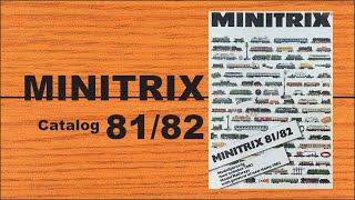 MINITRIX Catalog 198182 [upl. by Zetnauq87]